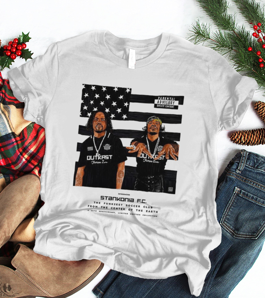 Stankonia Funky Vibes Center Of The Earth Soccer Club T-Shirt