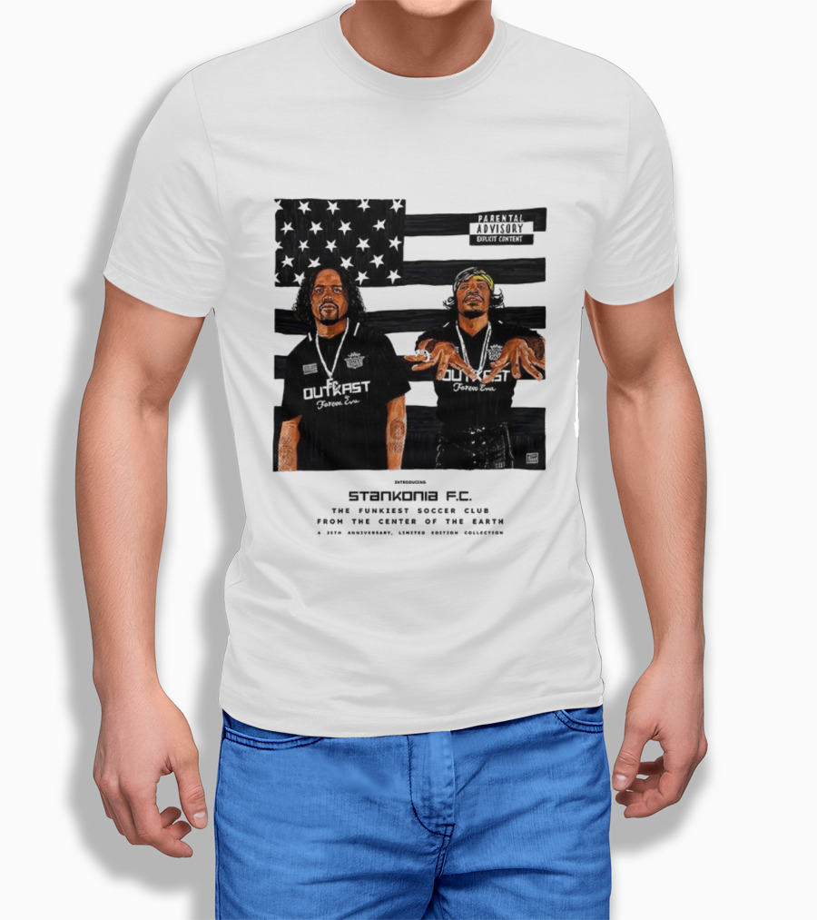 Stankonia Funky Vibes Center Of The Earth Soccer Club T-Shirt