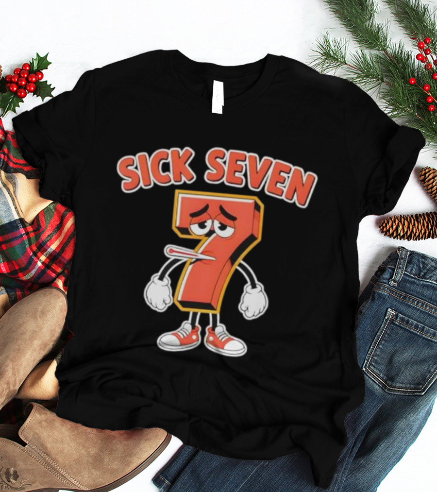 Sick Seven 67 Halloween Costume Fun Wordplay T-Shirt