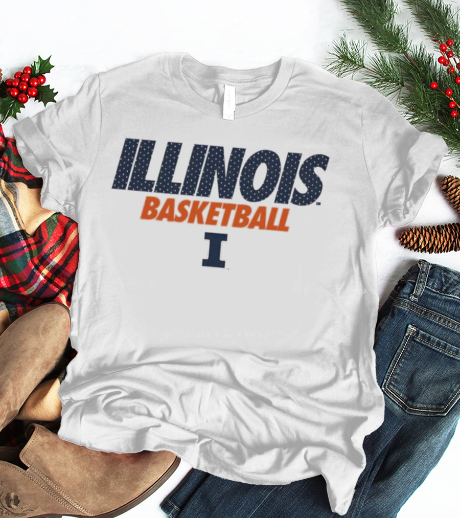 ILLINOIS BASKETBALL I T-Shirt