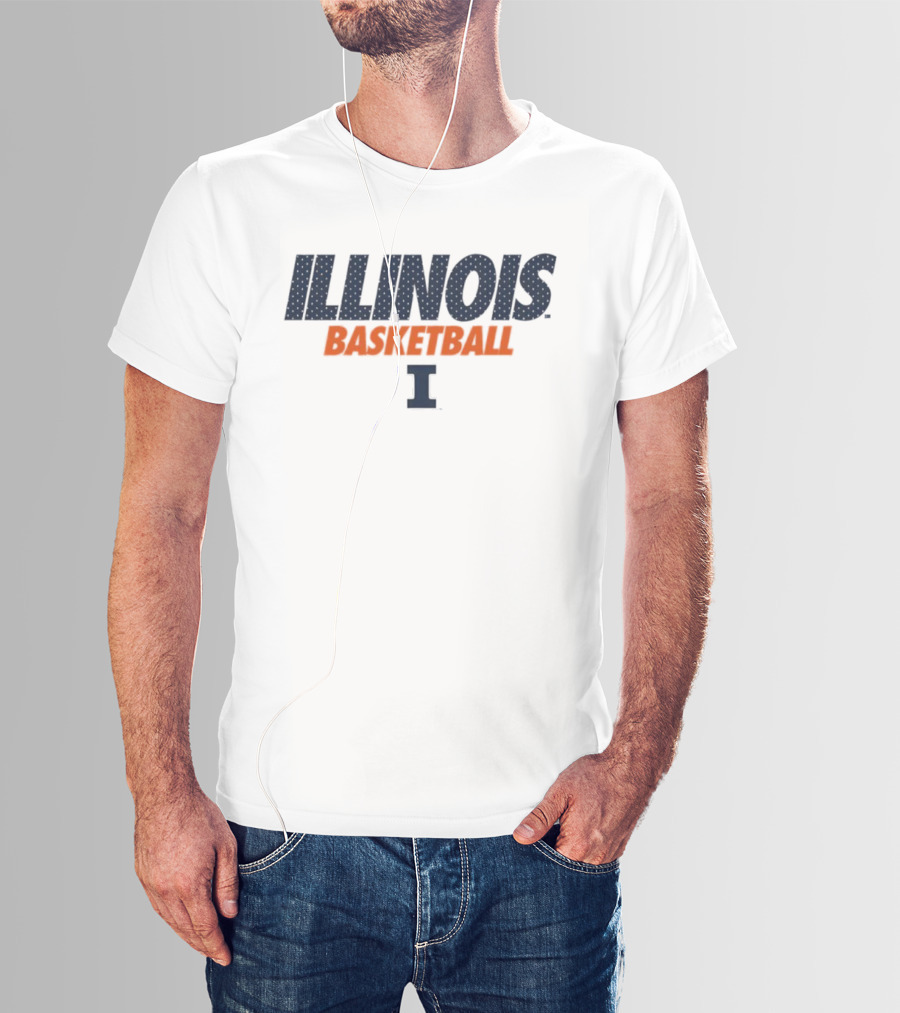 ILLINOIS BASKETBALL I T-Shirt