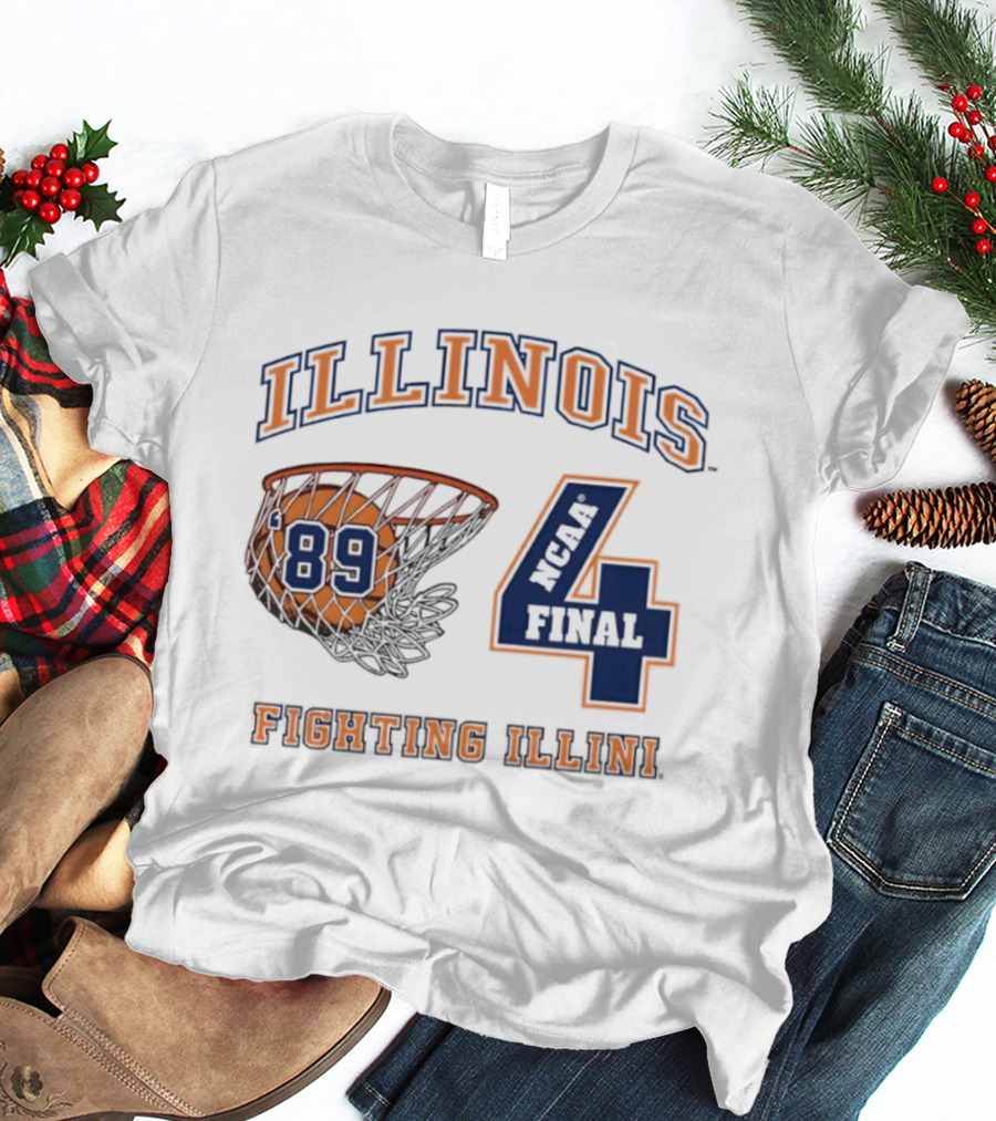 Illinois Fighting Illini Vintage ’89 Final Four T-Shirt