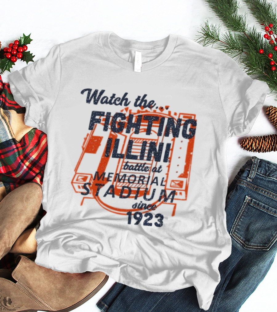 The Fighting Illini Memorial Stadium Since 1923 T-Shirt