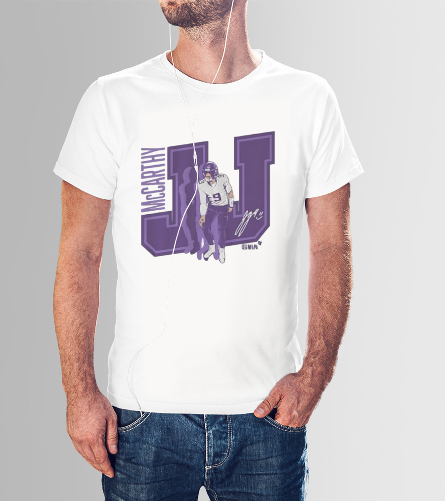 J.J. McCarthy Griddy Signature T-Shirt