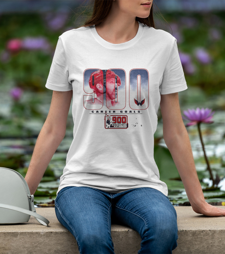 Washington Capitals Alexander Ovechkin 900 Career Goals T-Shirt