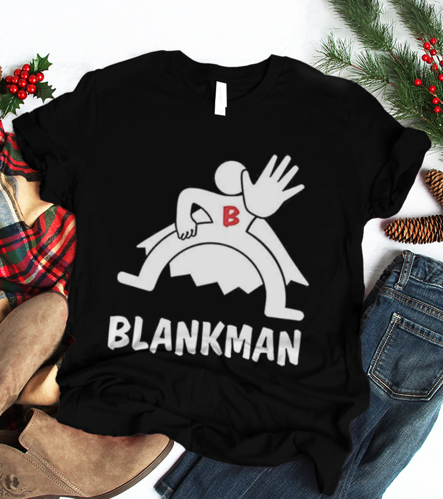 BLANKMAN Superhero B Emblem T-Shirt