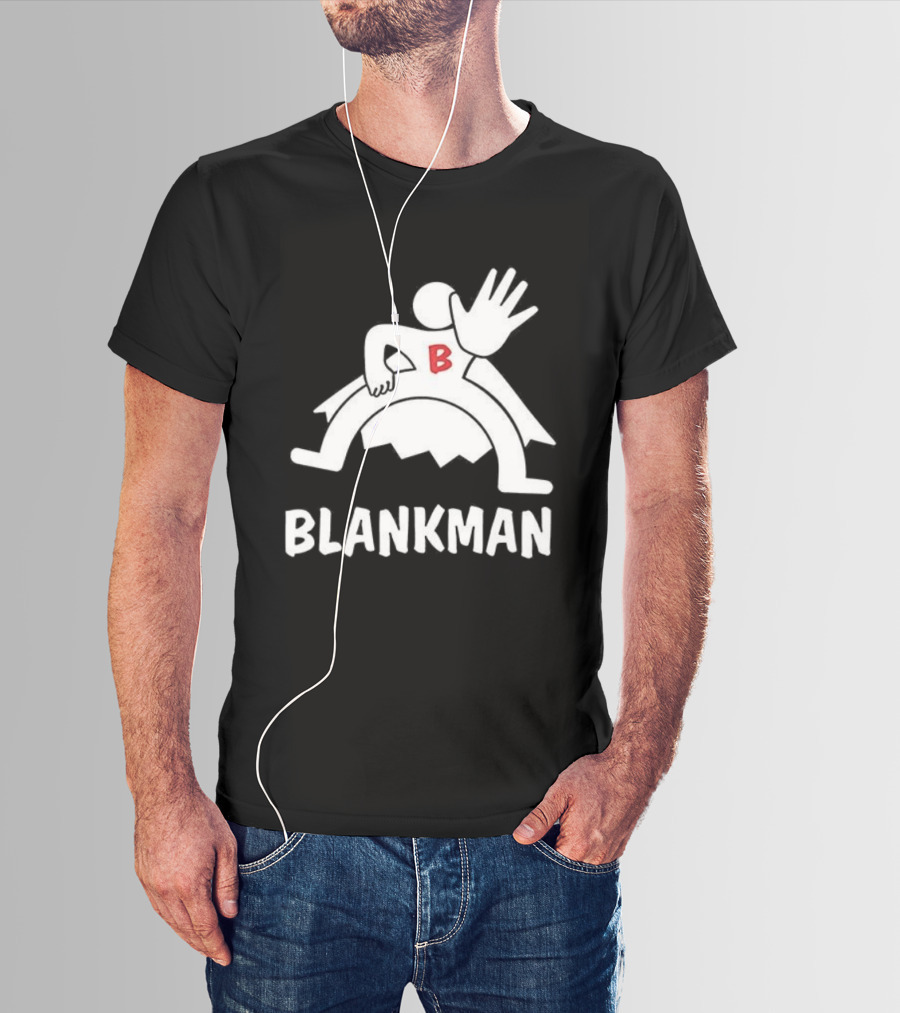 BLANKMAN Superhero B Emblem T-Shirt
