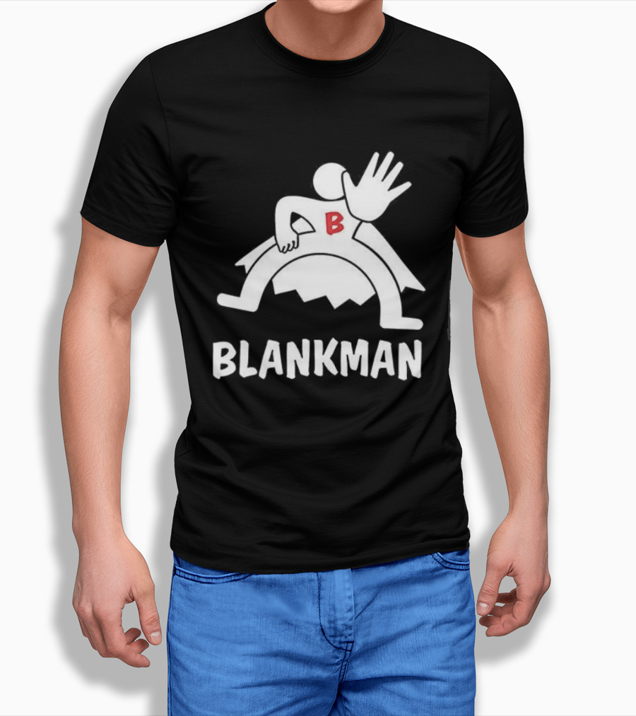 BLANKMAN Superhero B Emblem T-Shirt