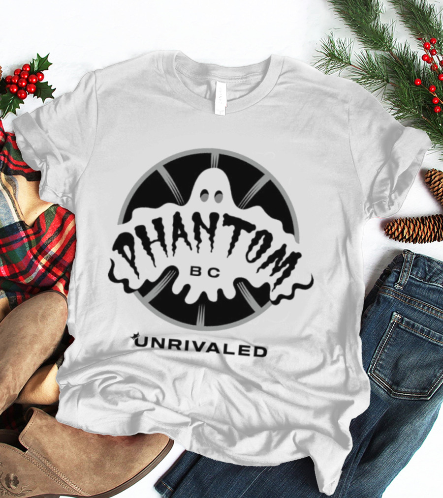 Unrivaled Phantom BC Ghost Basketball Club Emblem T-Shirt