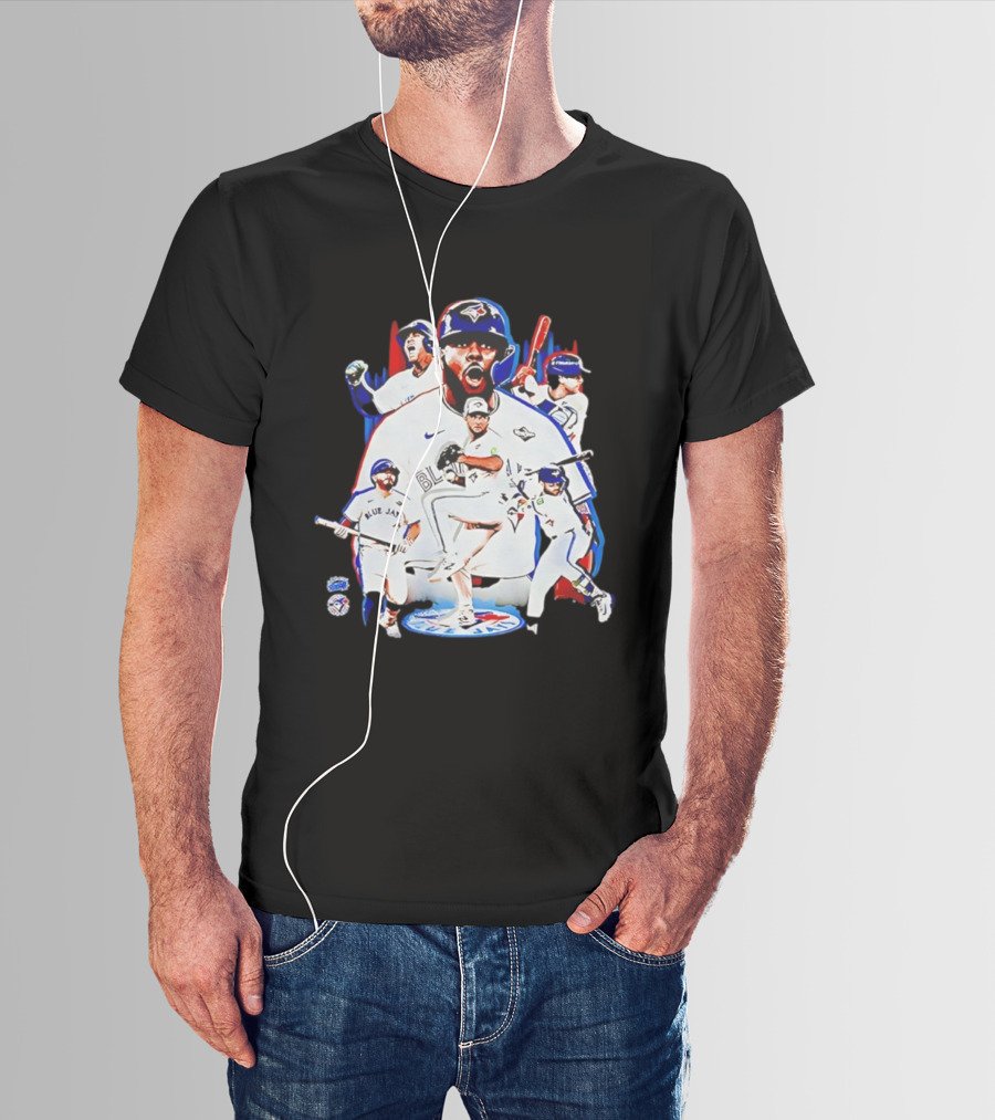 Toronto Blue Jays Baseball Players 2025 MLB Team Nike T-Shirt