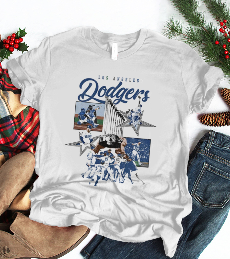 Los Angeles Dodgers World Series Champions 2025 MLB Baseball T-Shirt