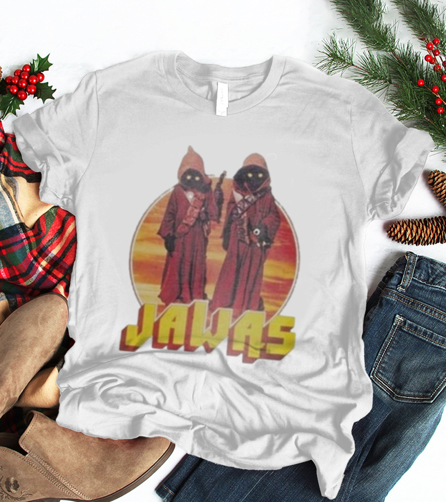 Star Wars A New Hope Jawas Sunset Scene T-Shirt