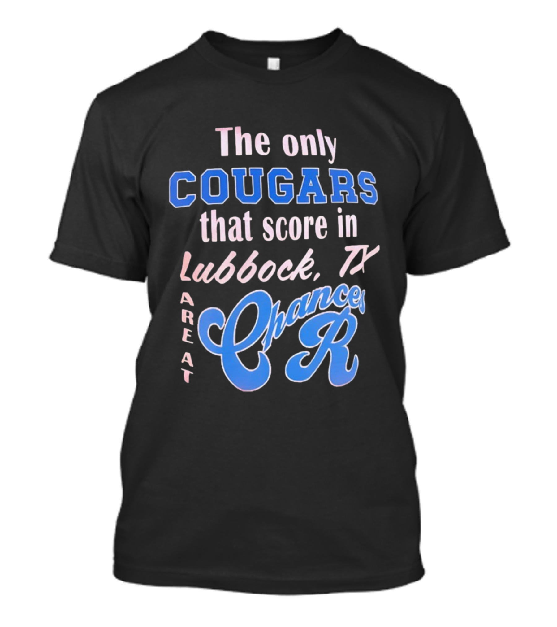 BYU Cougars Score In Lubbock TX At Chances R T-Shirt
