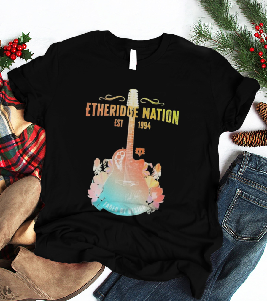 Etheridge Nation Est 1994 Faded By Design T-Shirt
