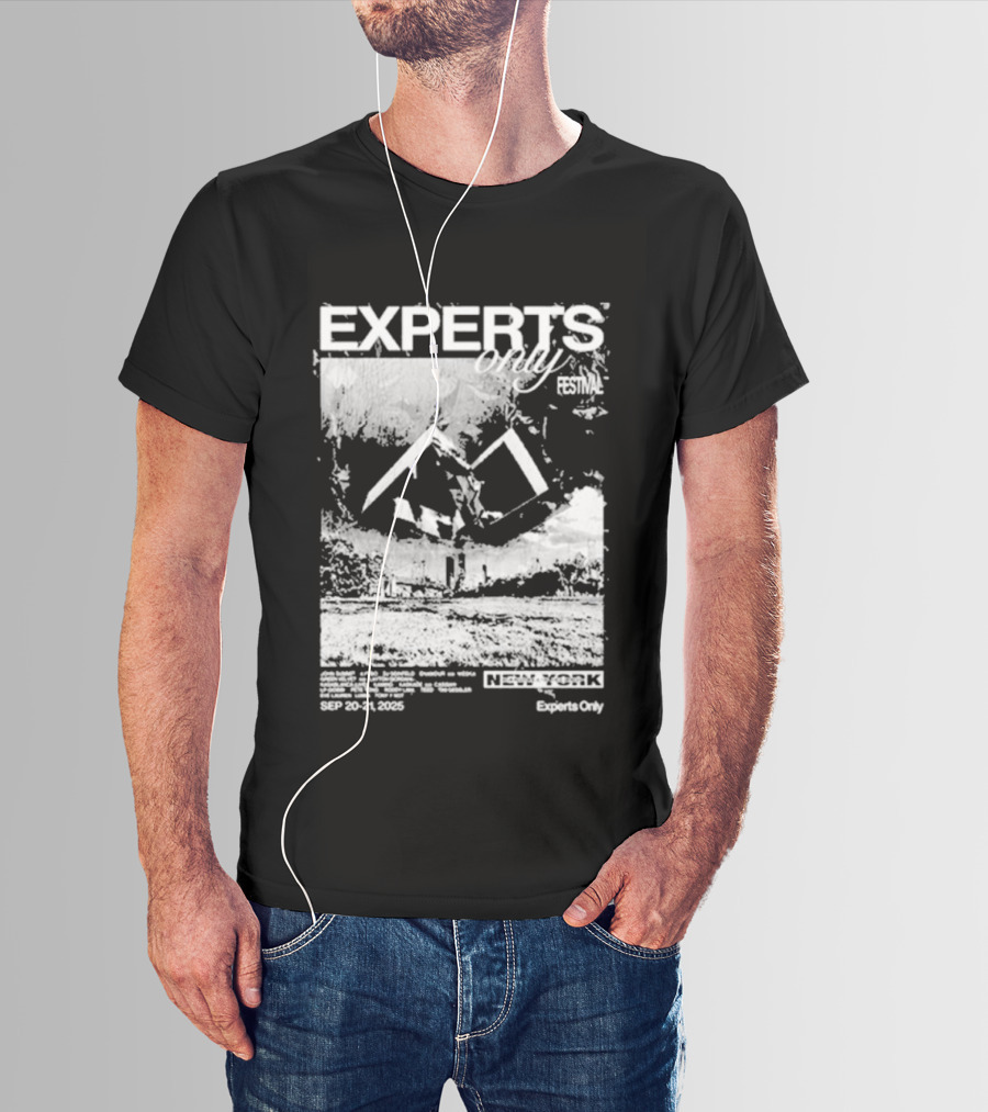 Experts Only John Summit New York Music Festival September 2023 T-Shirt