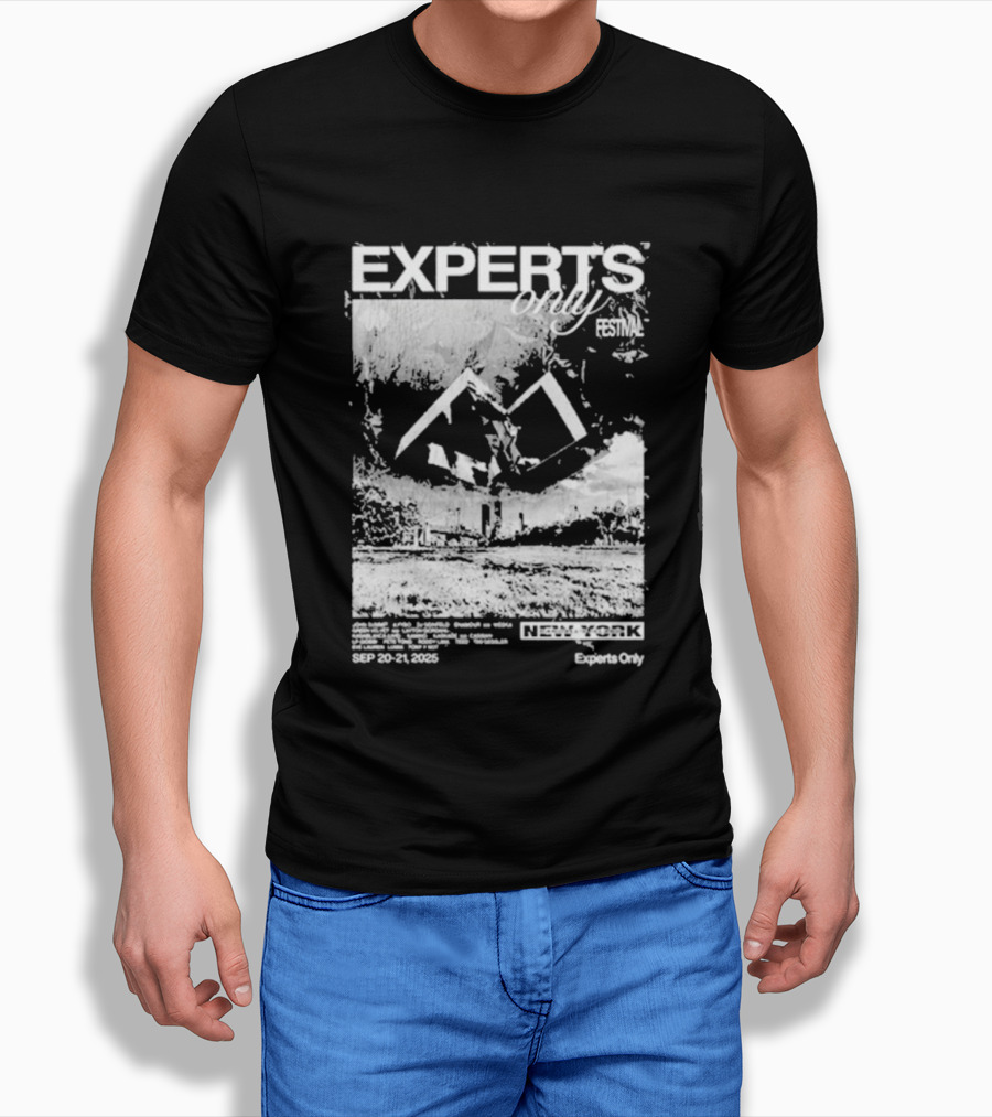 Experts Only John Summit New York Music Festival September 2023 T-Shirt