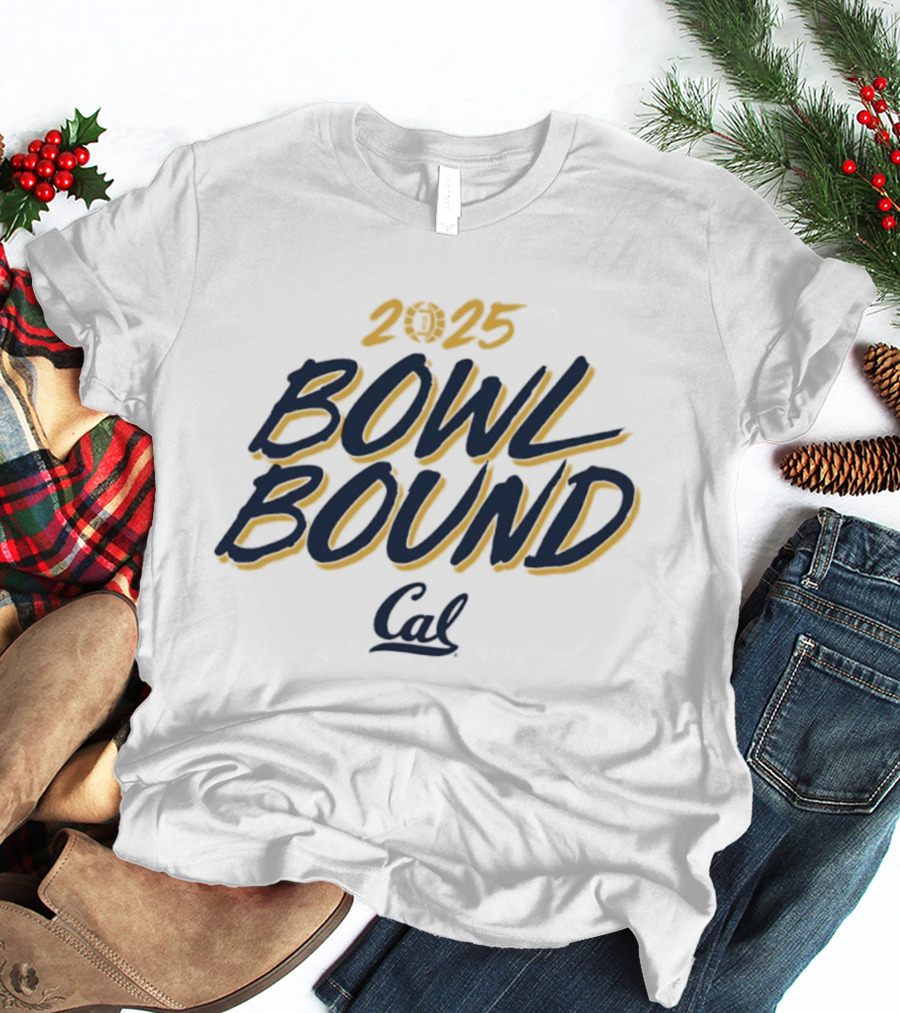 2025 Bowl Bound Cal Berkeley T-Shirt