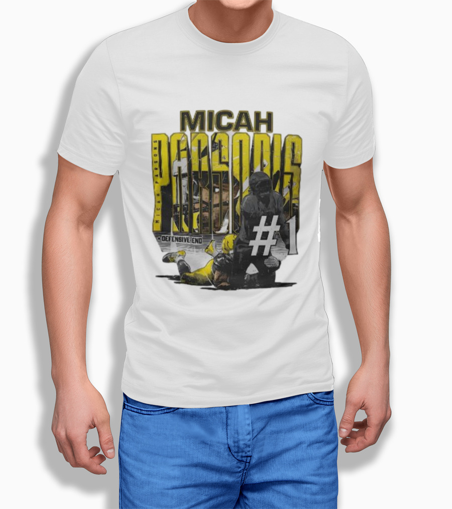 Micah Parsons Defensive End Number 1 T-Shirt