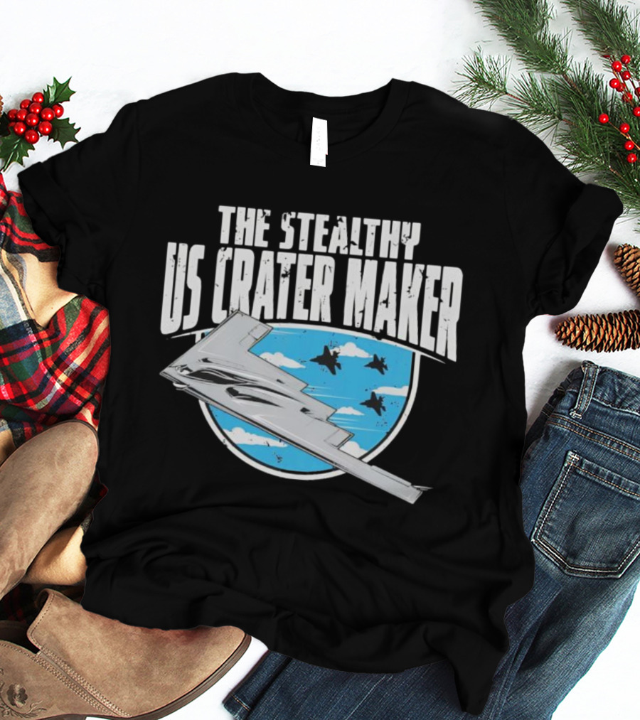 The Stealthy US Crater Maker Fighter Jets Sky Scene T-Shirt