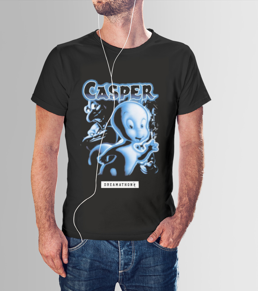 Casper Dreamathon Friendly Ghost Classic Style T-Shirt