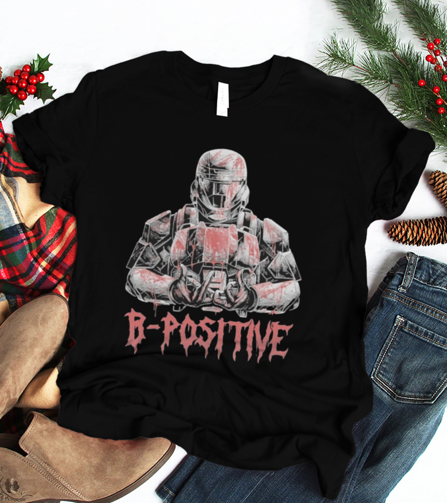 Halo Wars B Positive Spartan Armor Blood Theme T-Shirt