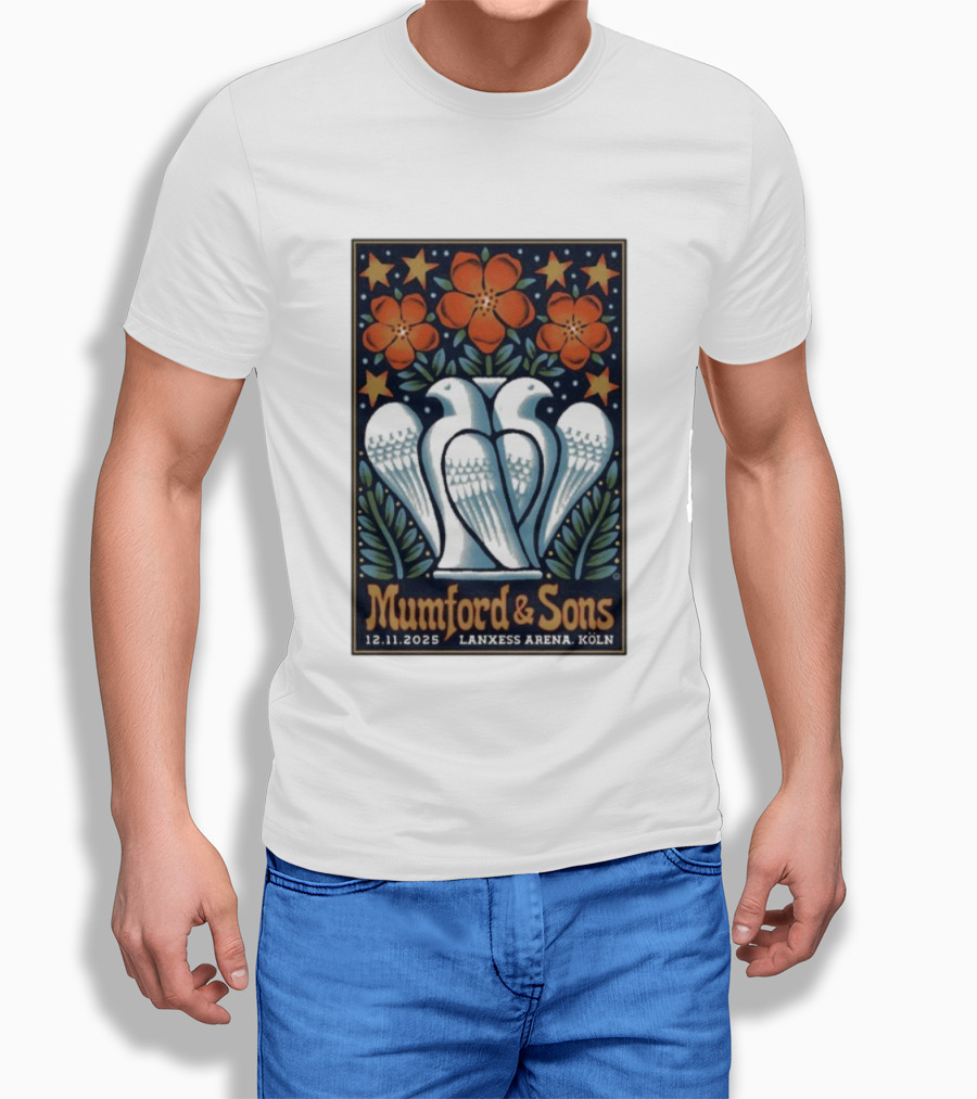 Mumford And Sons Cologne Lanxess Arena November 12 2025 Event Art T-Shirt