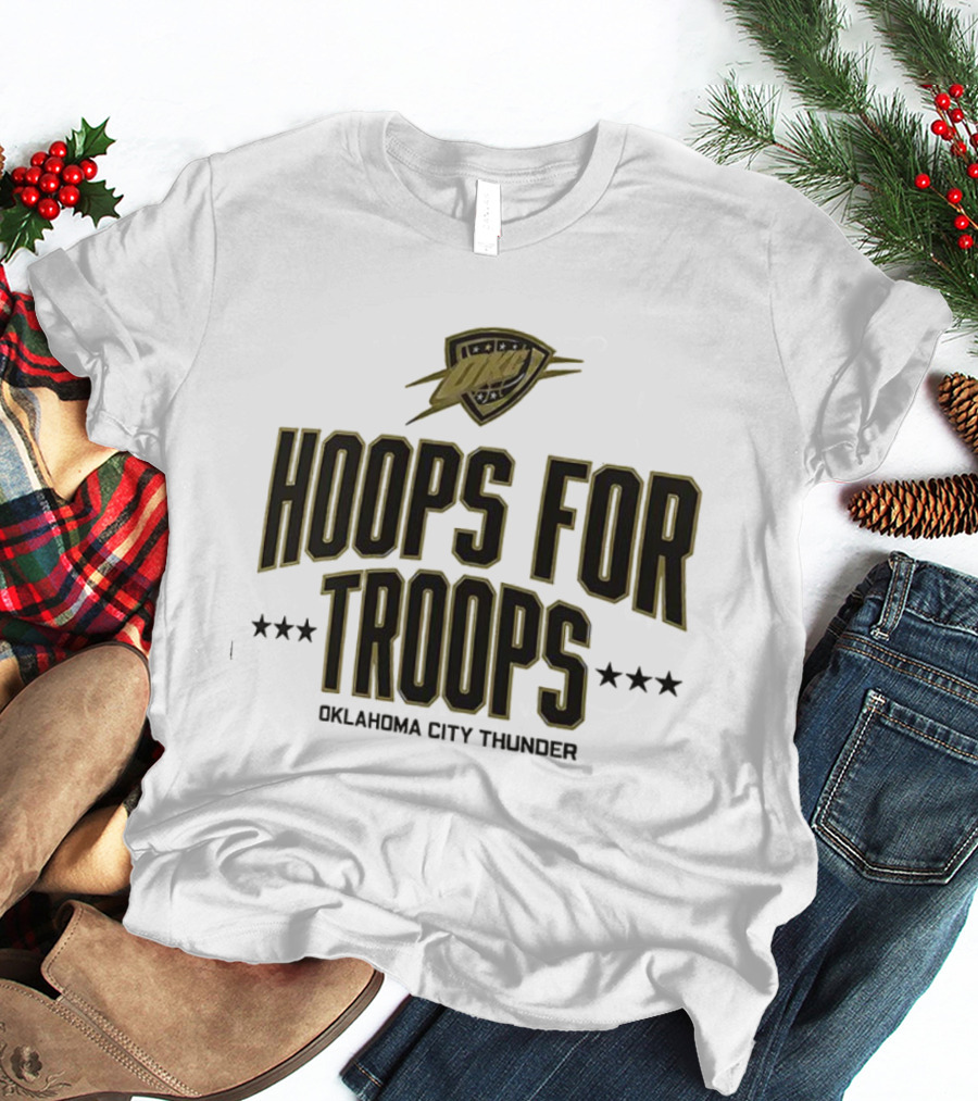 Hoops For Troops Oklahoma City Thunder T-Shirt