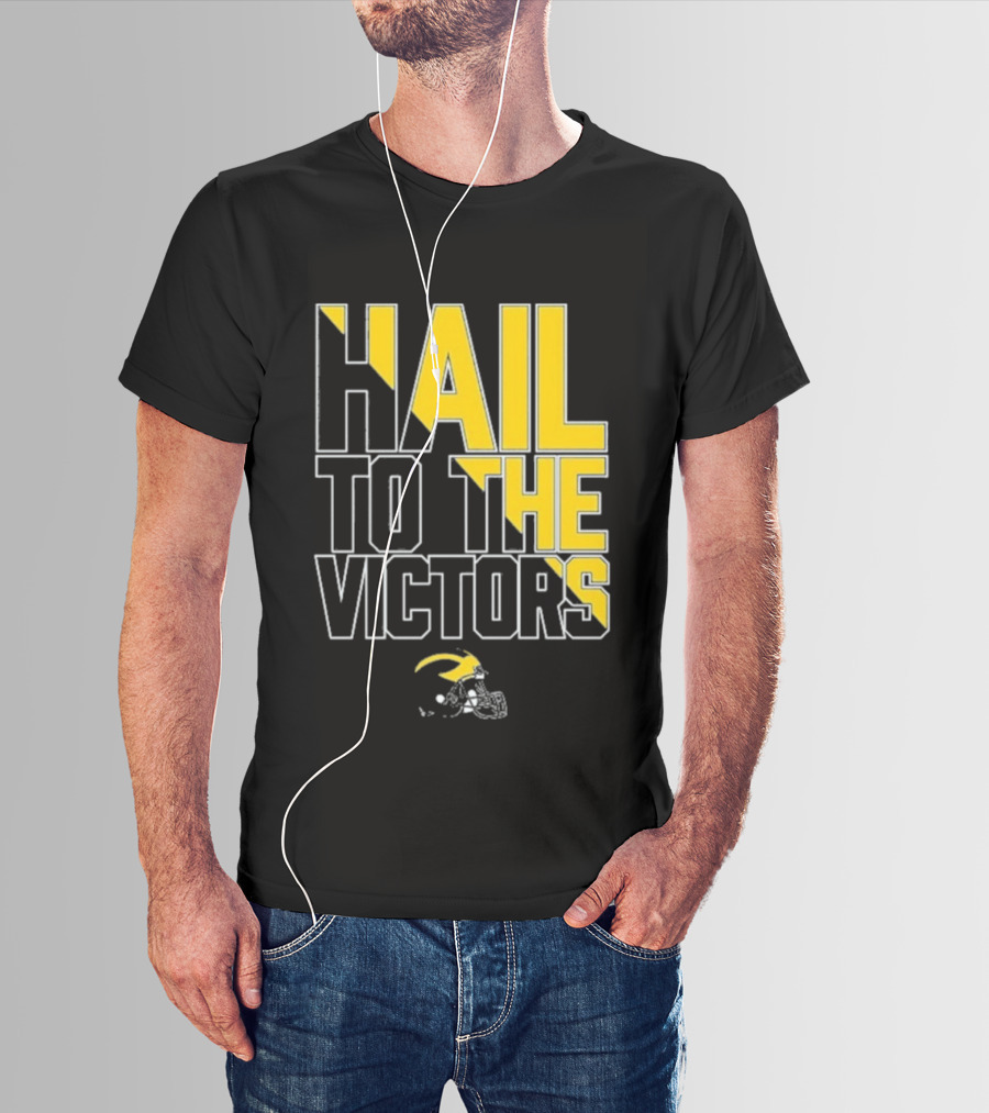 Michigan Wolverines Hail To The Victors T-Shirt