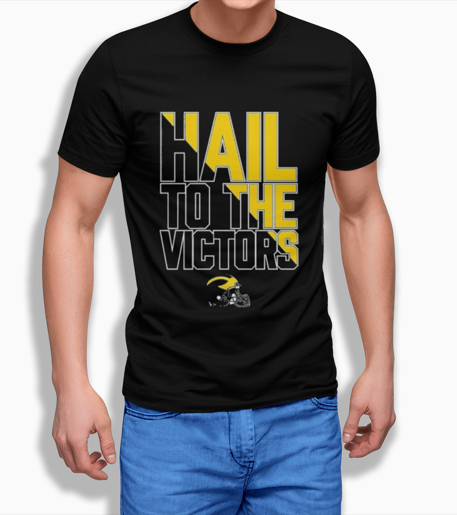 Michigan Wolverines Hail To The Victors T-Shirt