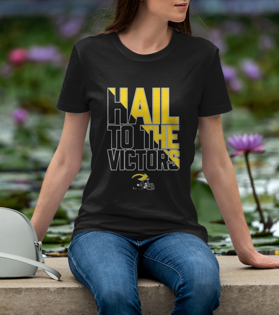 Michigan Wolverines Hail To The Victors T-Shirt