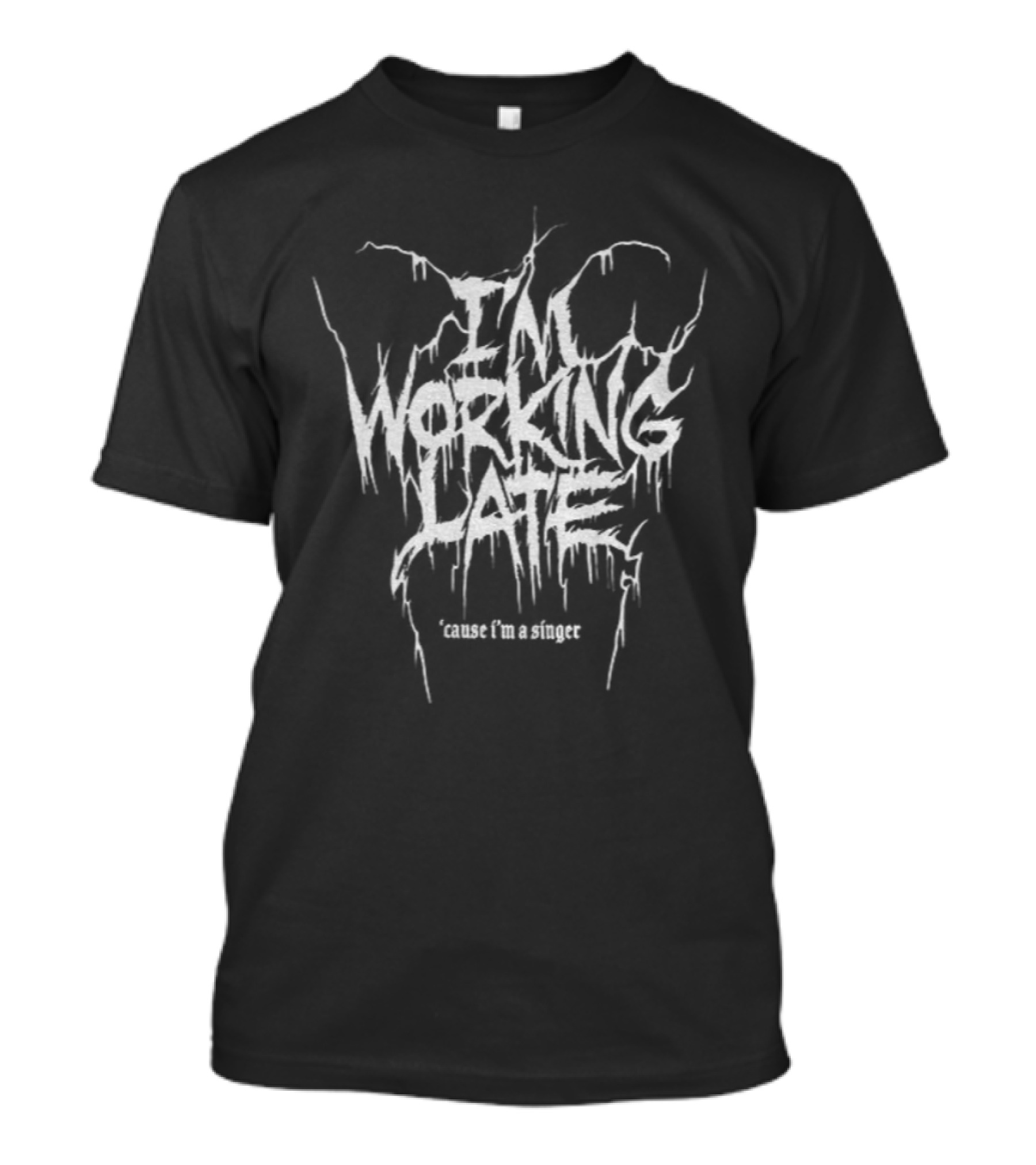 Sabrina Carpenter Espresso Metal I’m Working Late Cause I’m A Singer T-Shirt