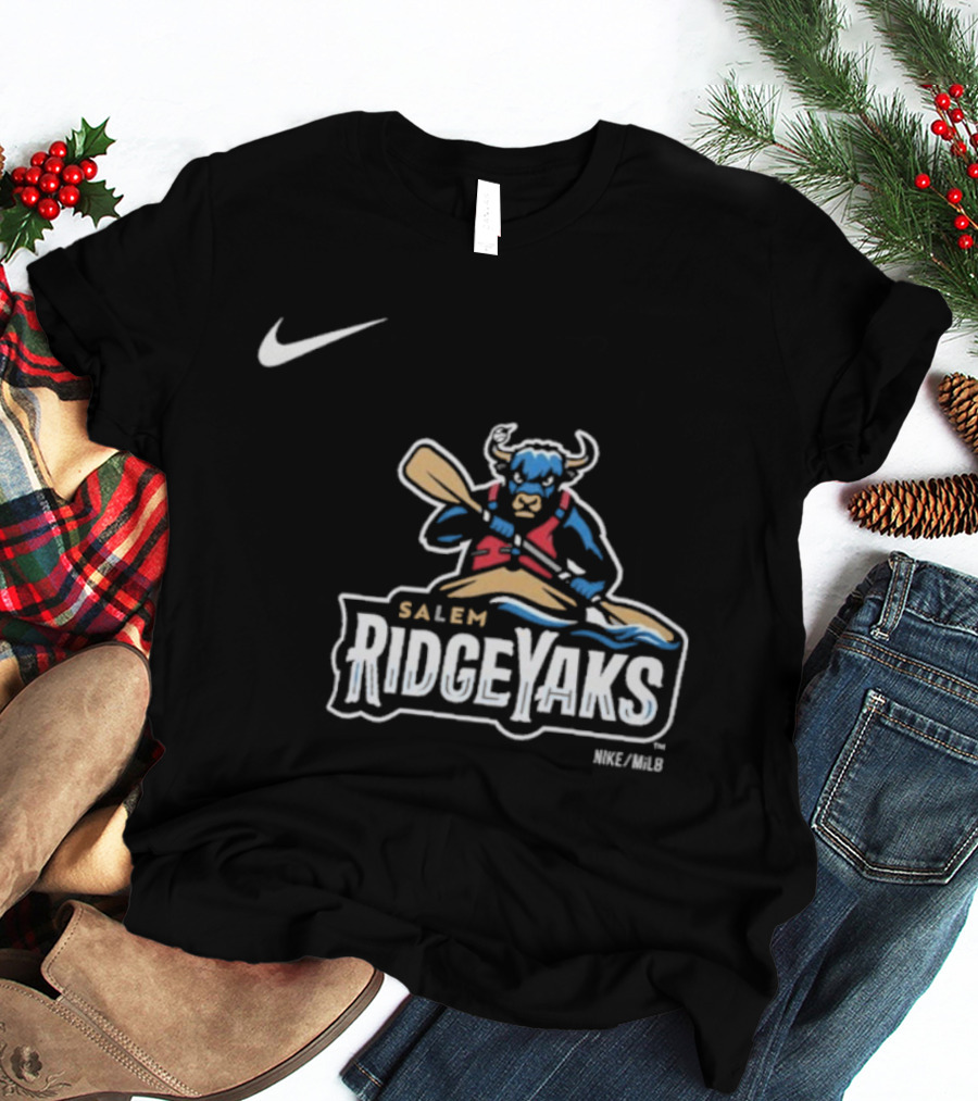Salem RidgeYaks Nike Legends Kayaking Yak T-Shirt
