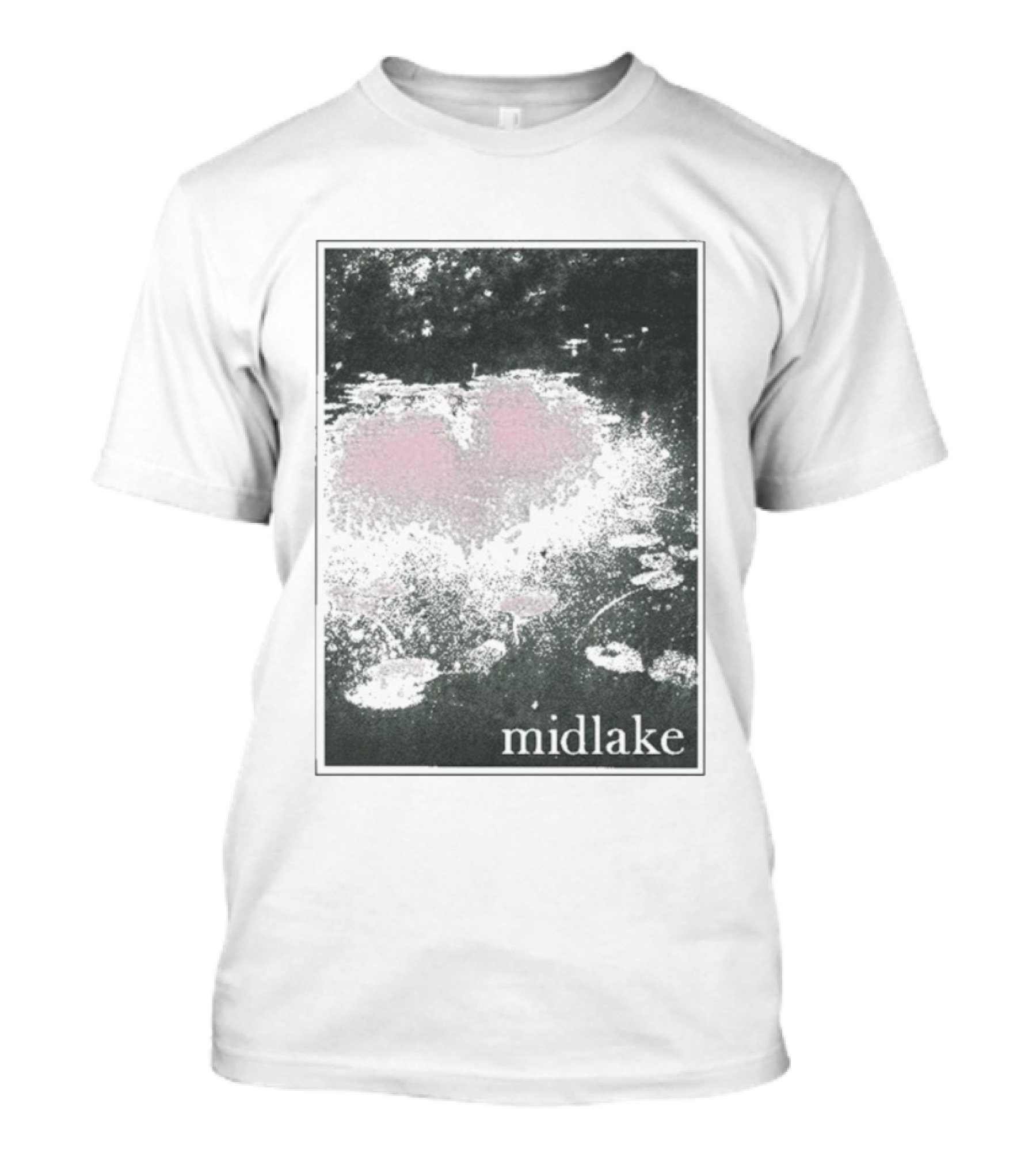 Midlake Pond Heart Lily Pads T-Shirt
