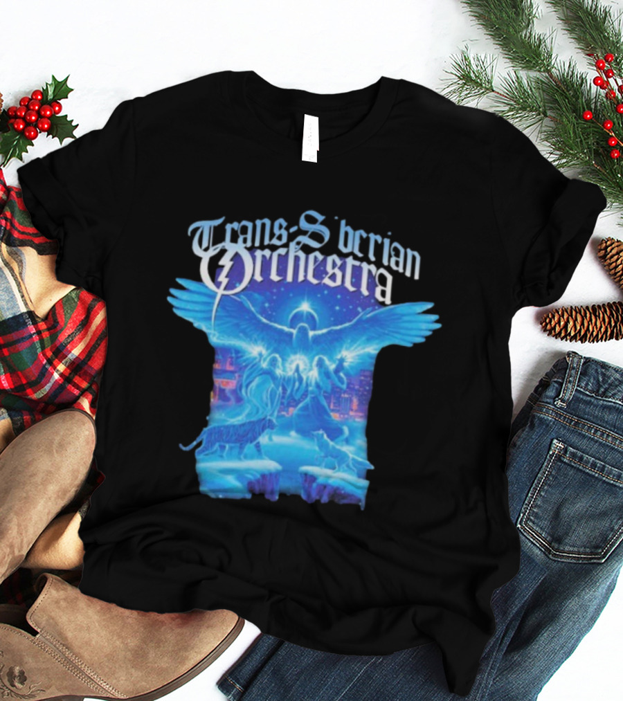 Trans-Siberian Orchestra Winter Wizards Angelic Magic Scene T-Shirt
