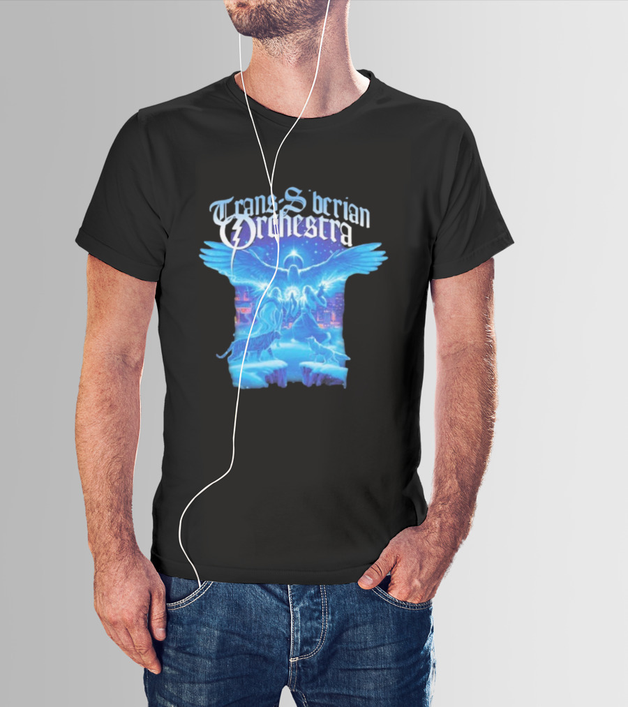 Trans-Siberian Orchestra Winter Wizards Angelic Magic Scene T-Shirt