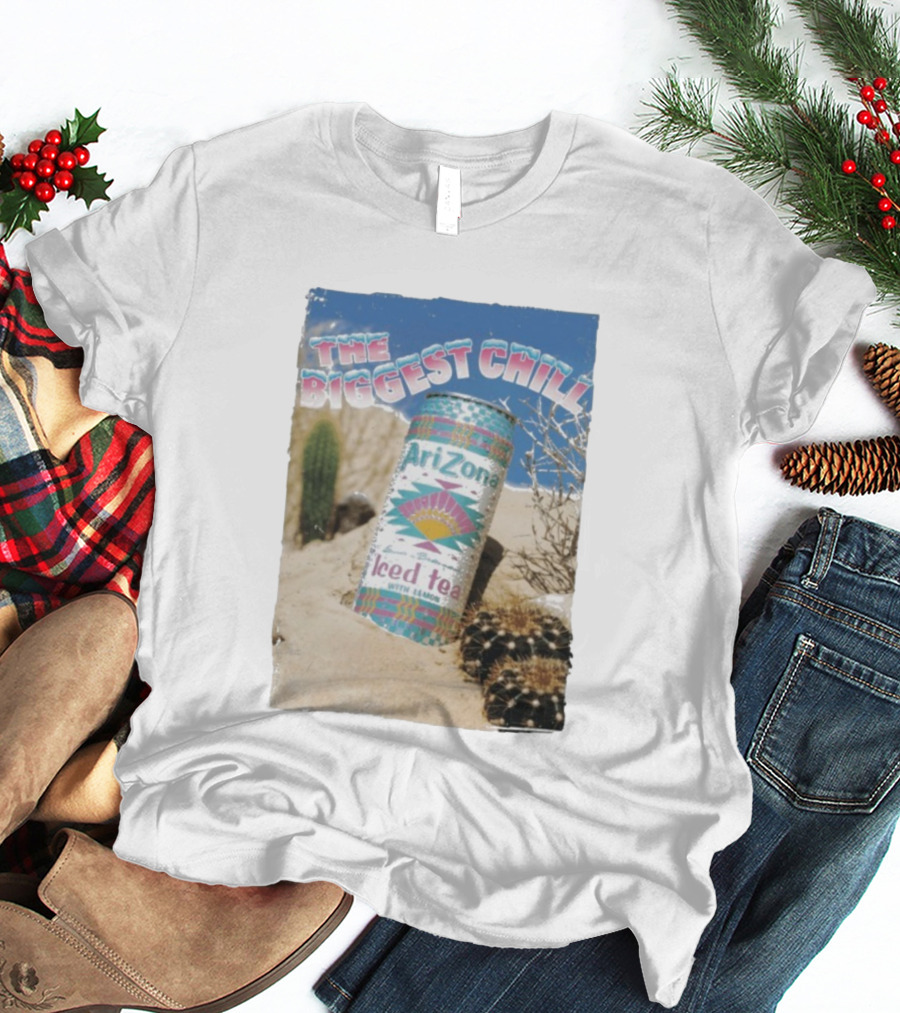 Arizona Iced Tea The Biggest Chill Desert Cactus Can T-Shirt