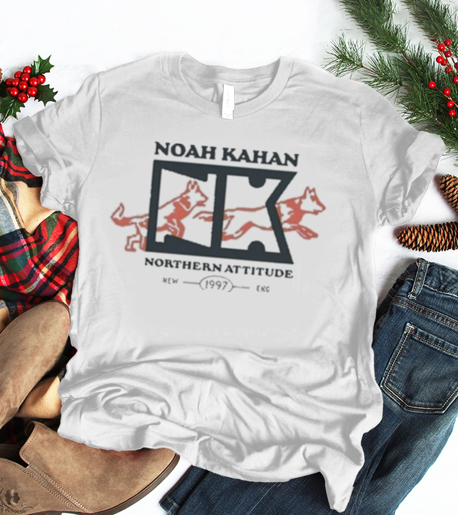 Noah Kahan Northern Attitude Dog Trail Est 1997 T-Shirt