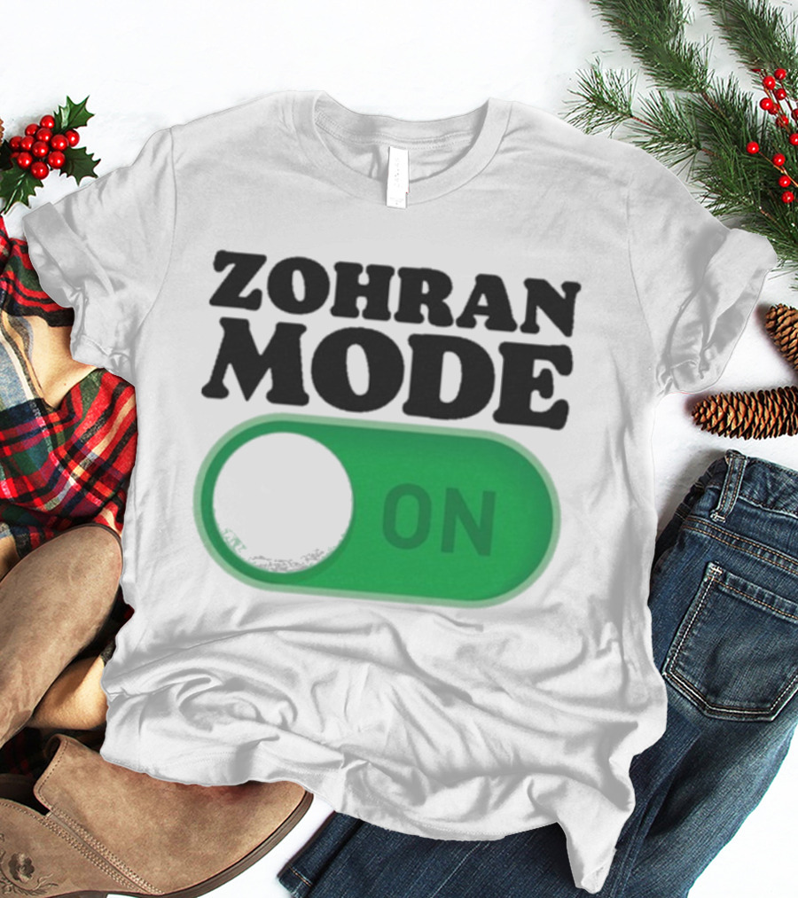 Zohran Mode On Switch Graphic T-Shirt