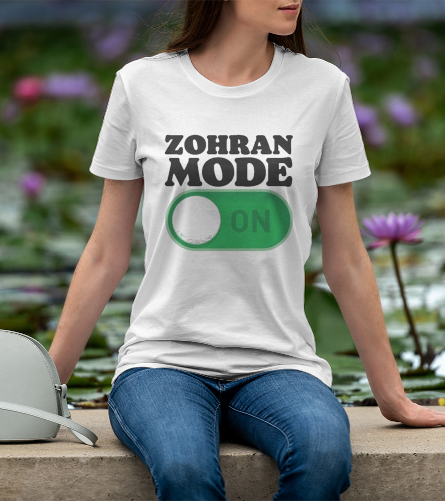 Zohran Mode On Switch Graphic T-Shirt