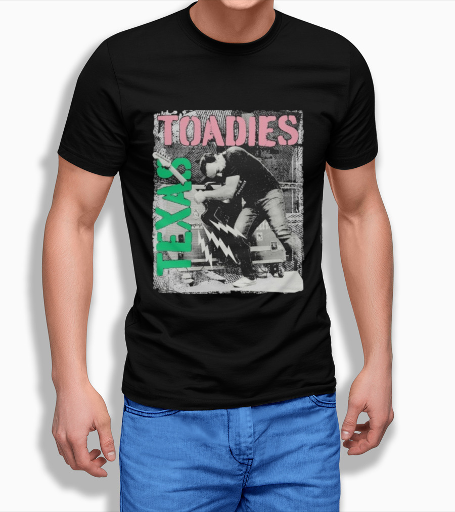 Toadies Texas Rock Band Electric Performance T-Shirt