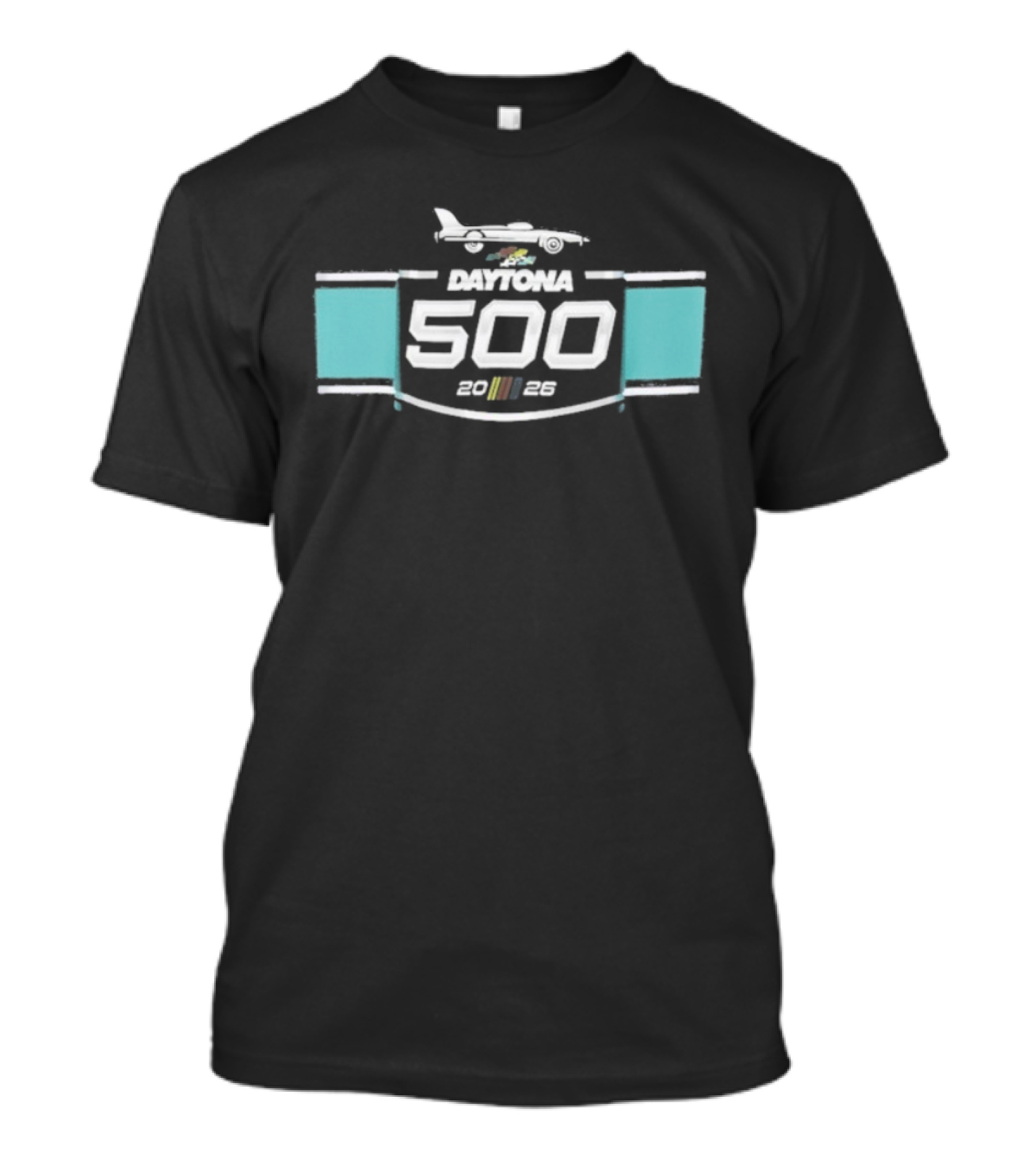 Daytona International Speedway 2026 Daytona 500 Checkered Flag Sports T-Shirt