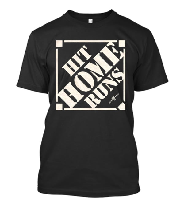 Hit Home Runs Baseball Enthusiast Style T-Shirt
