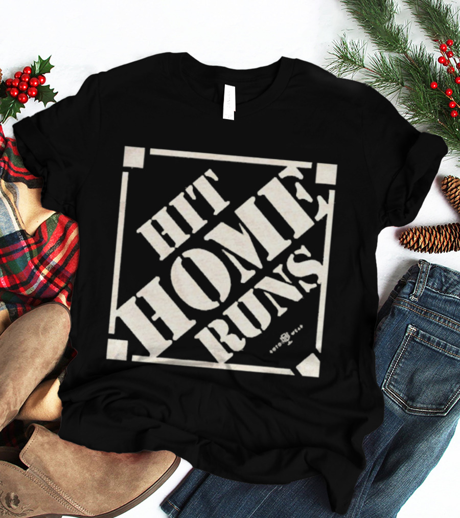 Hit Home Runs Baseball Enthusiast Style T-Shirt