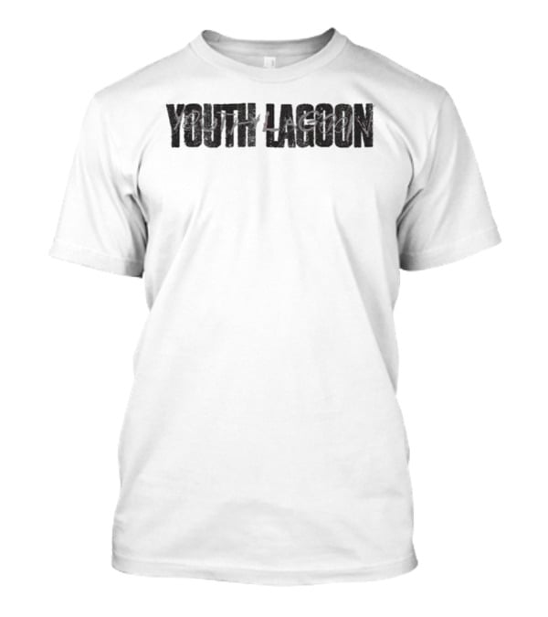 Youth Lagoon Grunge-Inspired Text Print T-Shirt