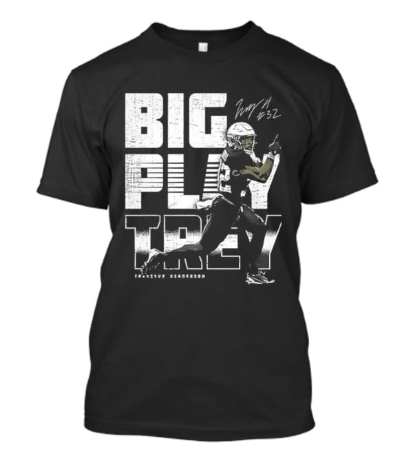 Big Play Trey TreVeyon Henderson Signature Retro Football T-Shirt