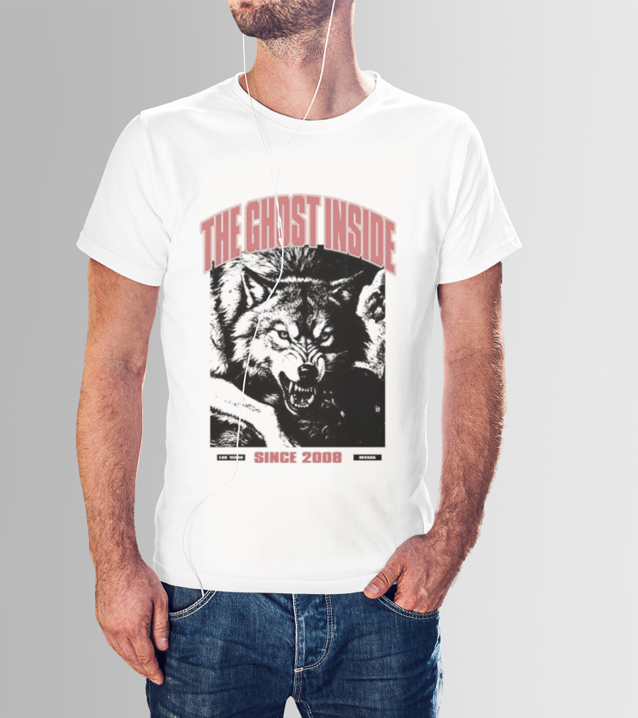 The Ghost Inside Fierce Wolves Since 2008 T-Shirt