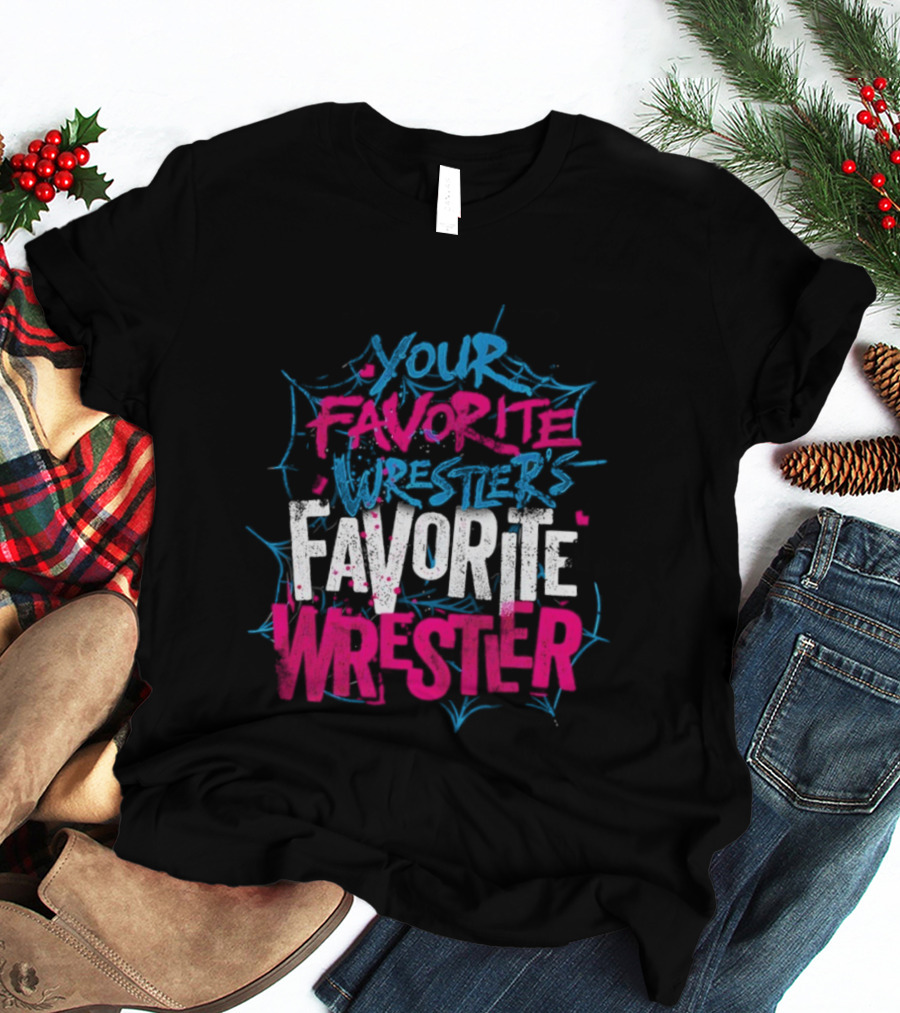 AJ Lee Your Favorite Wrestler’s Favorite Wrestler WWE AJ Mendez T-Shirt