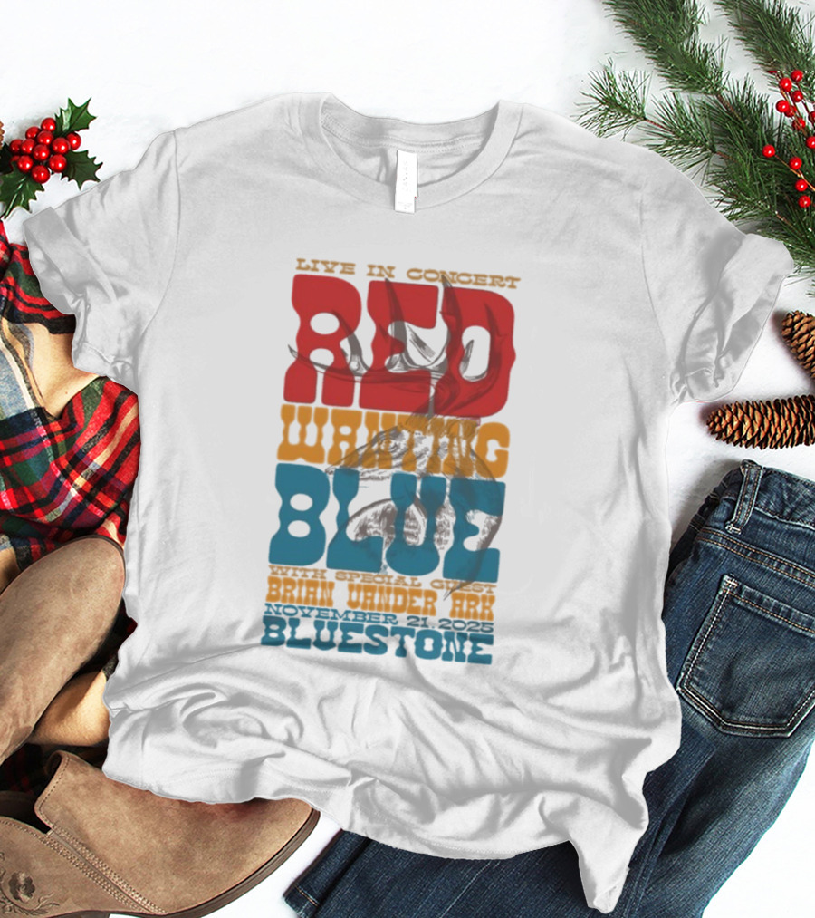 Live In Concert Red Wanting Blue Bluestone Columbus OH November 21 2025 Deer T-Shirt