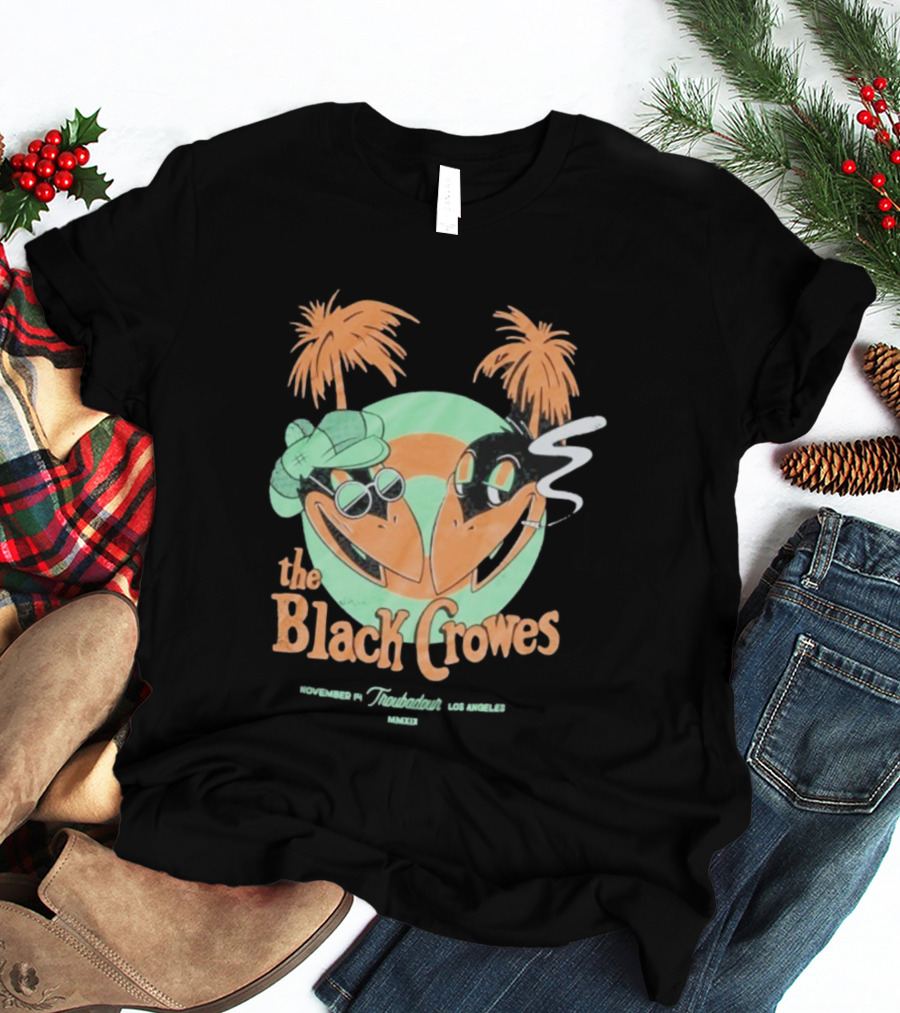 The Black Crowes Troubadour Los Angeles November 14 Event T-Shirt
