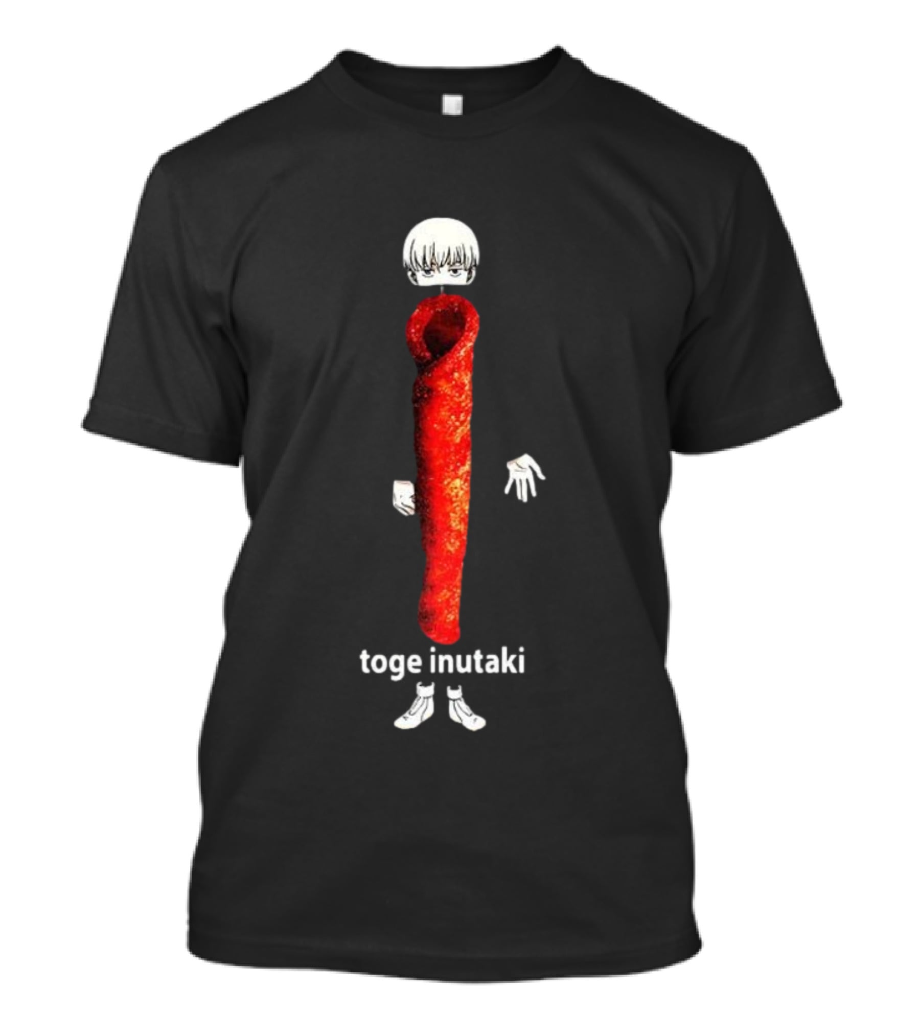Toge Inutaki Anime Snack Crossover Jujutsu Kaisen Trend T-Shirt